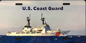 License Plate, Coast Guard 716 Boat